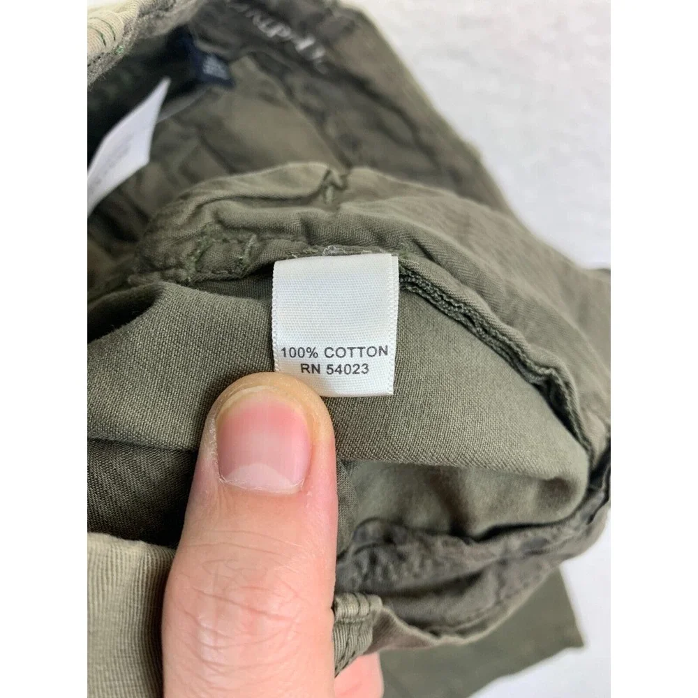 Banana Republic Chino Pants Women's 0 Olive Green NWT Classic Workwear Straight - Picture 11 of 12